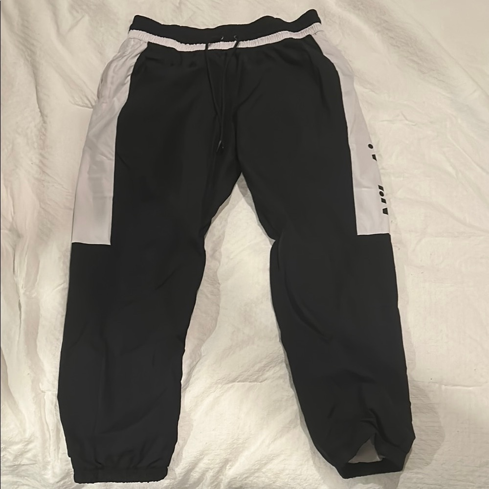 Nike Air Black and White Track Pants